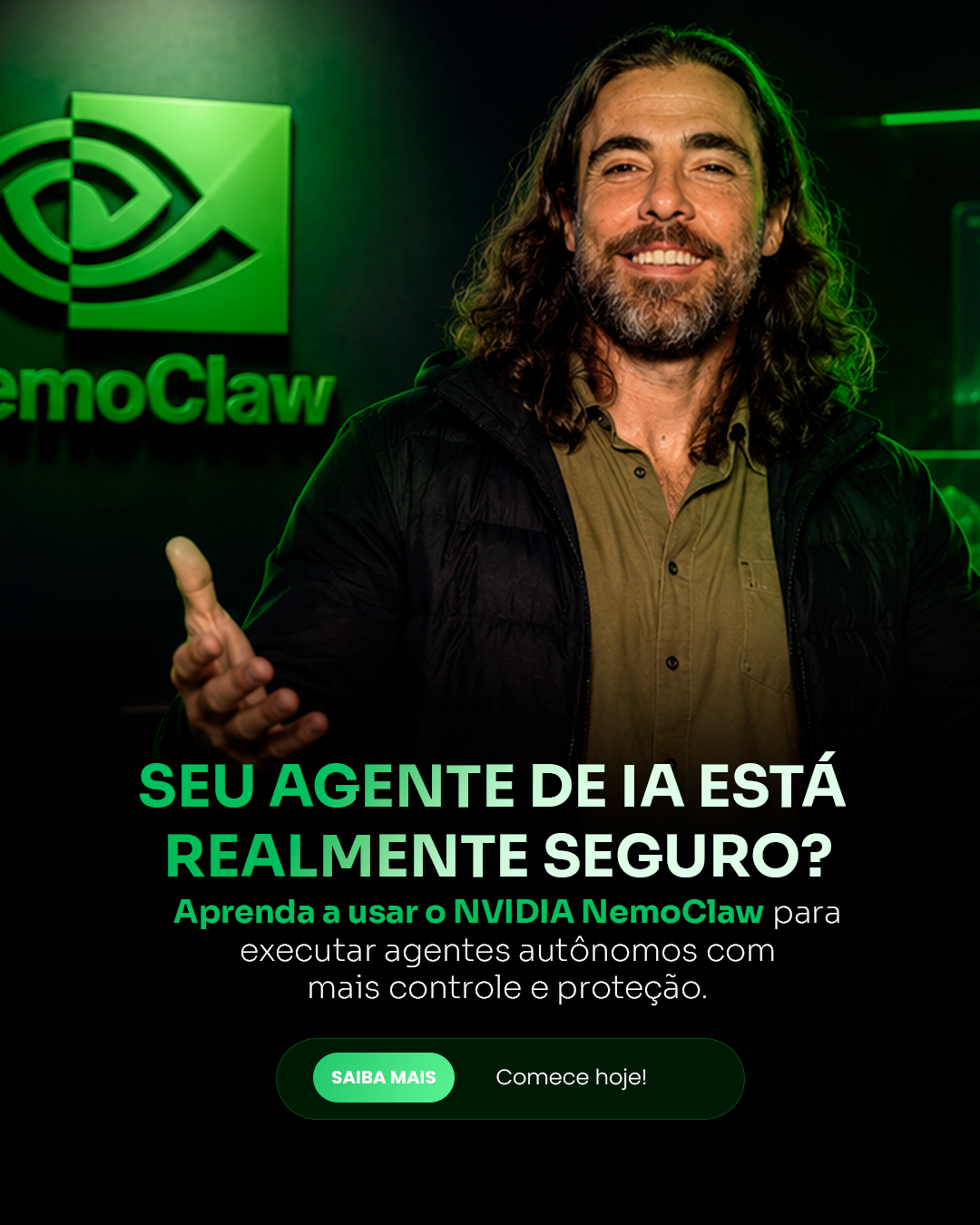 Agentes de IA com mais controle e proteção