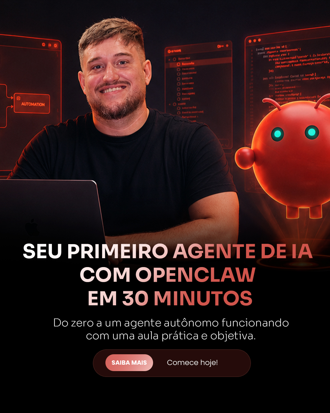 Seu primeiro agente de IA em 30 minutos