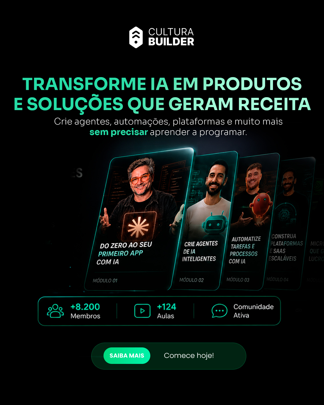 Produtos e soluções que geram receita